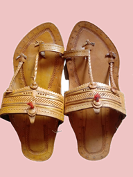 Picture of Shop Handcrafted Kolhapuri Leather Chappals in a Variety of Colors - Free Shipping